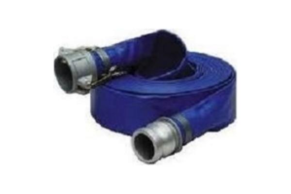 Blue PVC Water Discharge Hose